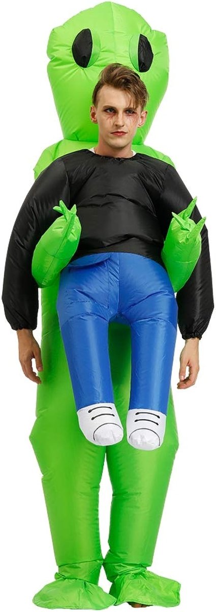 Adult Inflatable alien costume 6.8ft - UTLTY