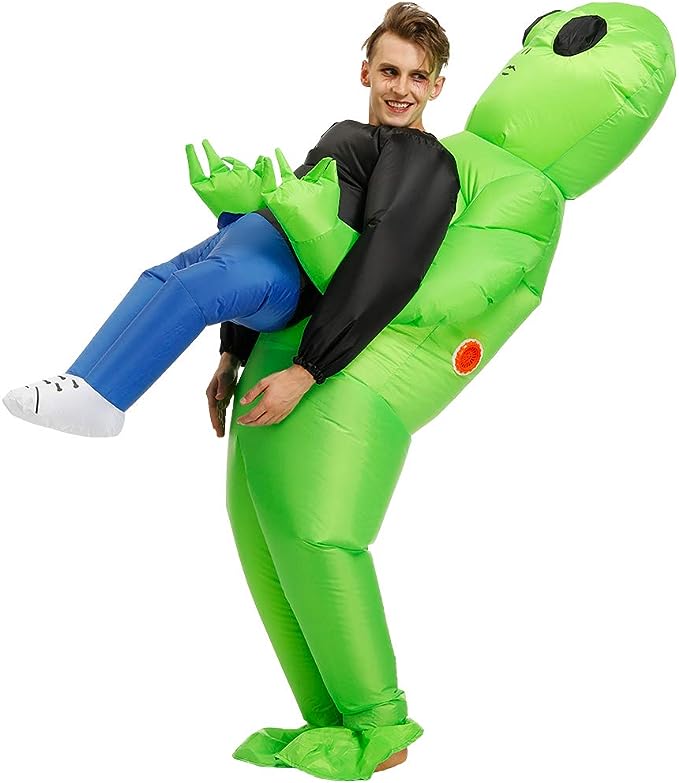 Adult Inflatable alien costume 6.8ft - UTLTY