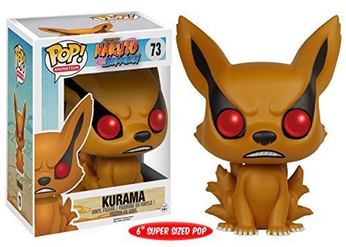 Funko POP Anime: Naruto Kurama 6" Action Figure,Multi - UTLTY