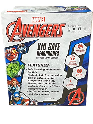 Kid Safe Headphones, HP-0062-AVENGERS - UTLTY