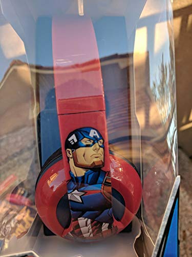 Marvel Avengers Sound Stereo Headphones, Adjustable & Foldable Headband, 3.5Mm Jack, Wired, Tangle-Free, Comfotable Ear Cushions - UTLTY