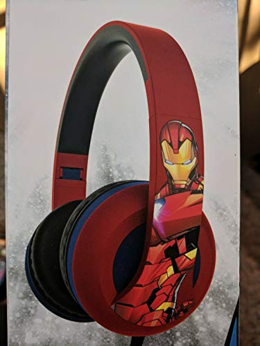 Marvel Avengers Sound Stereo Headphones, Adjustable & Foldable Headband, 3.5Mm Jack, Wired, Tangle-Free, Comfotable Ear Cushions - UTLTY