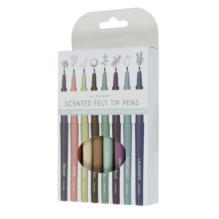 Zegsy 16-count scented felt tip pens - UTLTY