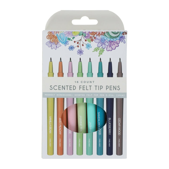 Zegsy 16-count scented felt tip pens - UTLTY