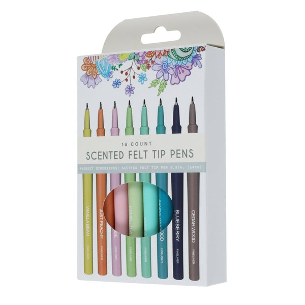 Zegsy 16-count scented felt tip pens - UTLTY