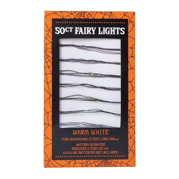 Zegsy 17ft fairy lights - warm white - UTLTY