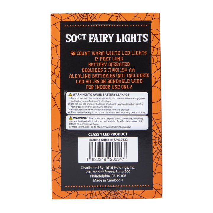 Zegsy 17ft fairy lights - warm white - UTLTY