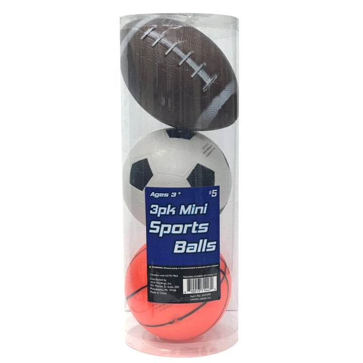 Zegsy 3-pack mini sports balls - UTLTY