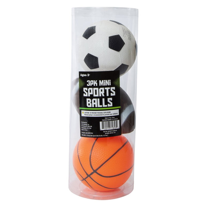 Zegsy 3-pack mini sports balls - UTLTY