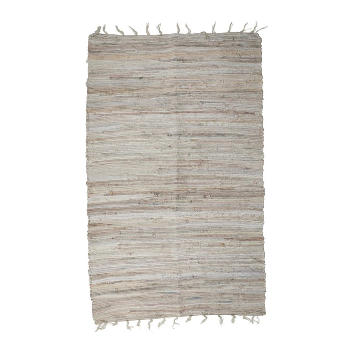 Zegsy chindi rug 3ft x 5ft - white - UTLTY