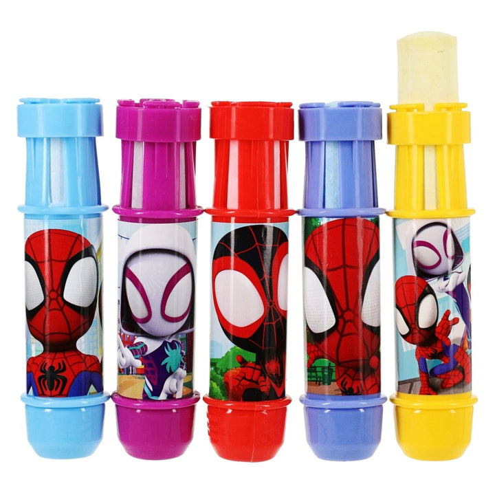 Zegsy Disney Junior Spidey & his Amazing Friends jumbo chalk set with holders 10-piece - UTLTY