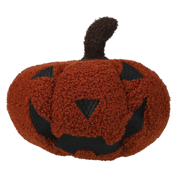 Zegsy faux sherpa pumpkin pillow 9in x 7.87in - UTLTY