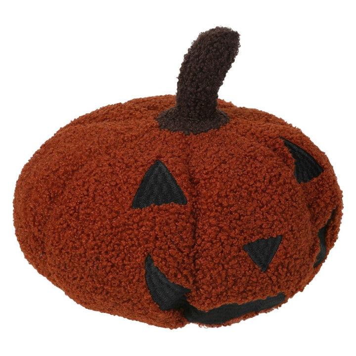 Zegsy faux sherpa pumpkin pillow 9in x 7.87in - UTLTY