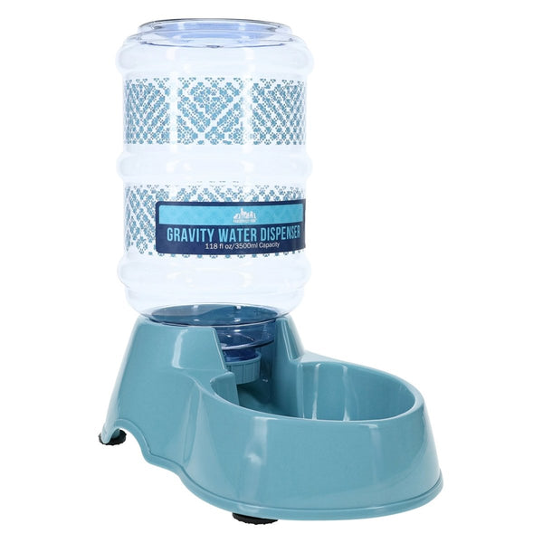 Zegsy gravity water dispenser pet bowl, 118oz capacity - UTLTY