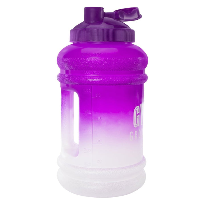 Zegsy gym growler flip-cap ombre jumbo water bottle 73oz - UTLTY