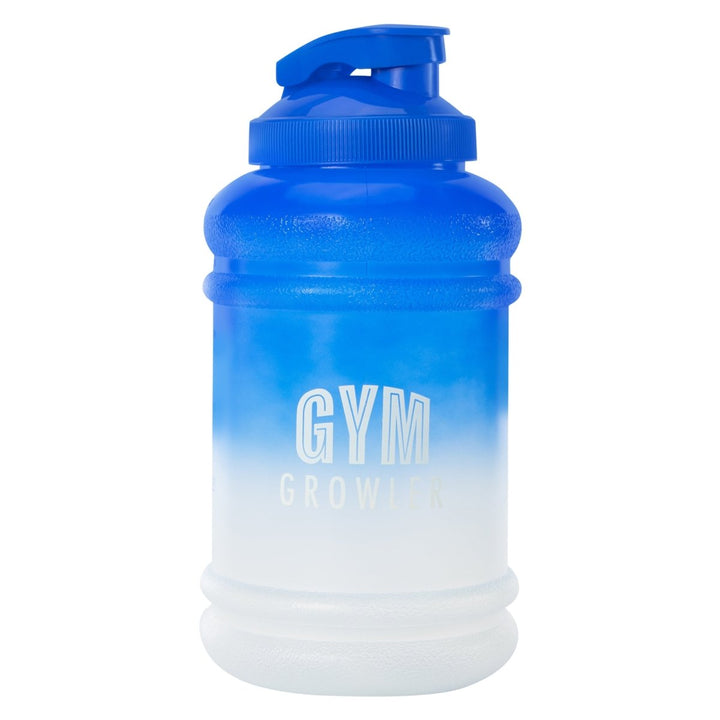 Zegsy gym growler flip-cap ombre jumbo water bottle 73oz - UTLTY