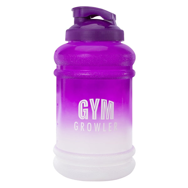 Zegsy gym growler flip-cap ombre jumbo water bottle 73oz - UTLTY