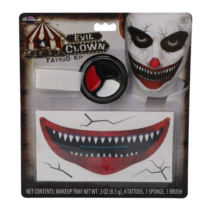 Zegsy halloween face tattoo kit - UTLTY