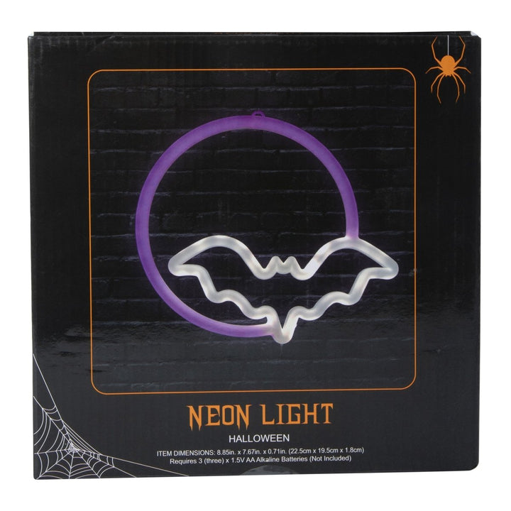 Zegsy halloween LED neon light - bat & moon - UTLTY