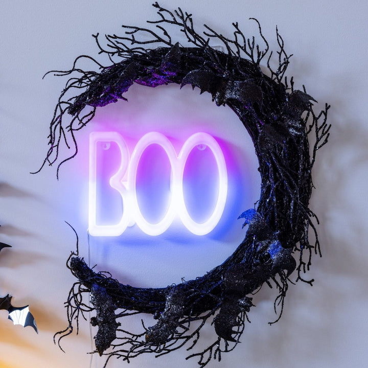 Zegsy halloween LED neon light - boo - UTLTY