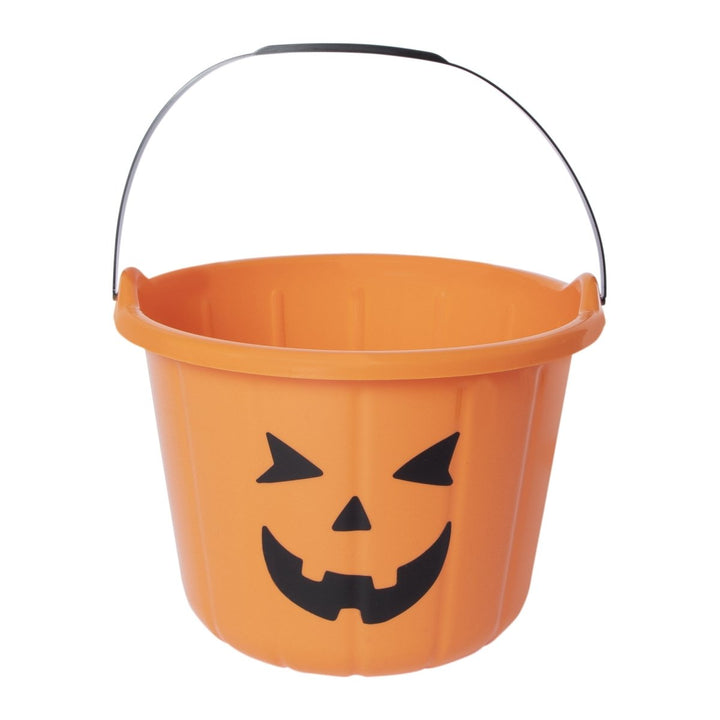 Zegsy halloween trick-or-treat bucket 8.25in x 7in - UTLTY