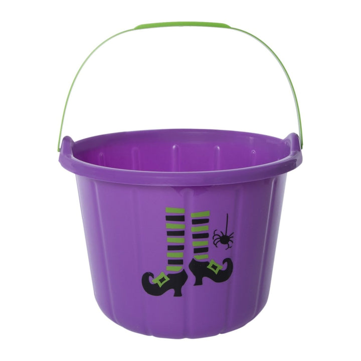 Zegsy halloween trick-or-treat bucket 8.25in x 7in - UTLTY