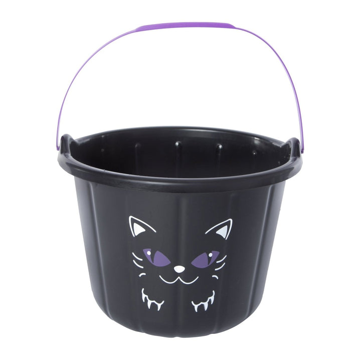 Zegsy halloween trick-or-treat bucket 8.25in x 7in - UTLTY