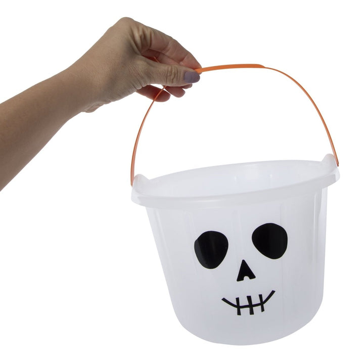 Zegsy halloween trick-or-treat bucket 8.25in x 7in - UTLTY