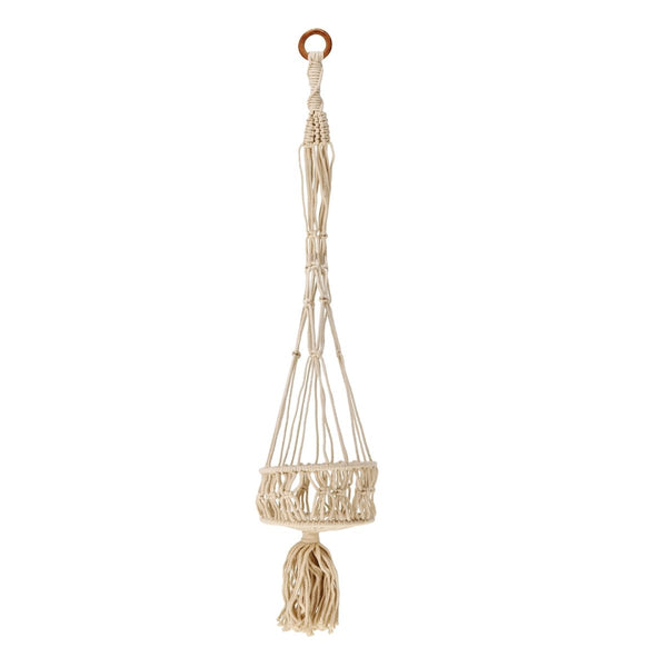 Zegsy hanging macrame plant holder 32in - UTLTY