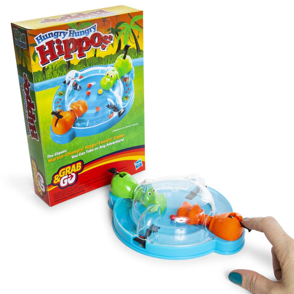 Zegsy hasbro® grab & go games - hungry hungry hippos® - UTLTY