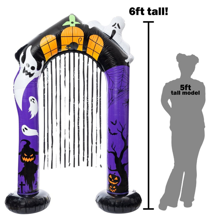 Zegsy inflatable halloween arch 6ft - UTLTY