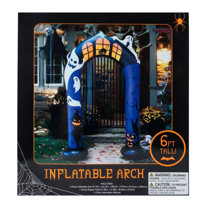 Zegsy inflatable halloween arch 6ft - UTLTY