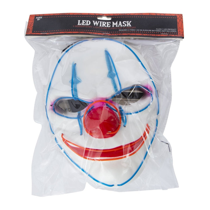 Zegsy LED halloween mask 9.7in x 7.3in - UTLTY