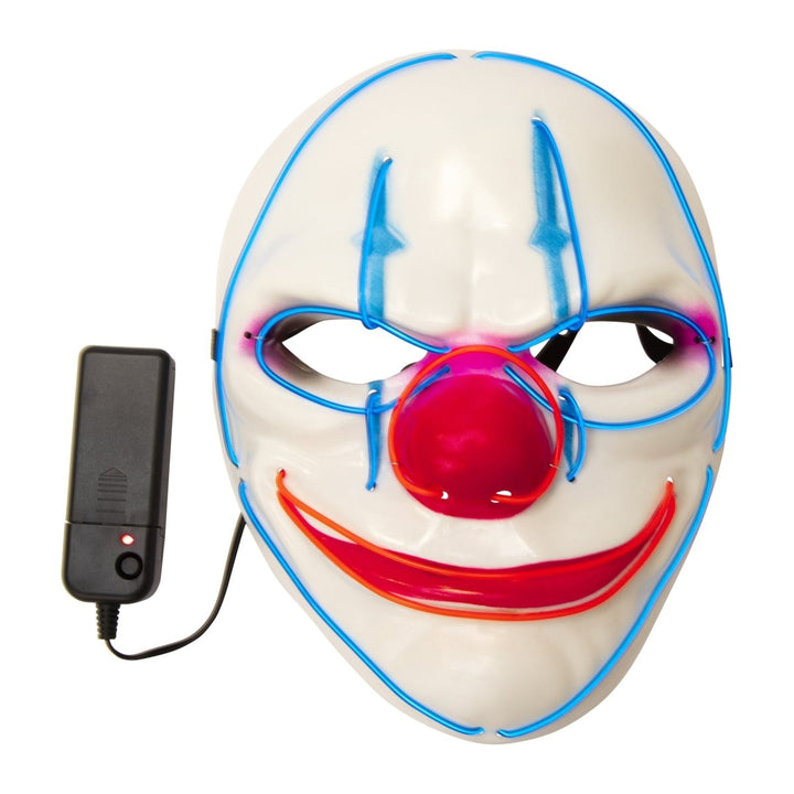 Zegsy LED halloween mask 9.7in x 7.3in - UTLTY