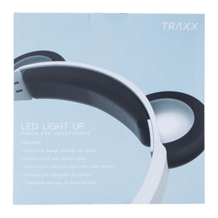 Zegsy LED light up animal ears headphones - panda - UTLTY