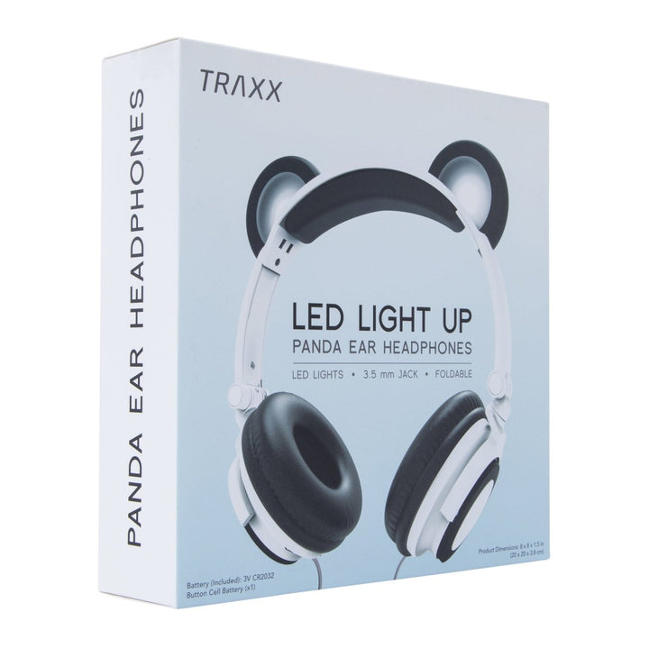 Zegsy LED light up animal ears headphones - panda - UTLTY