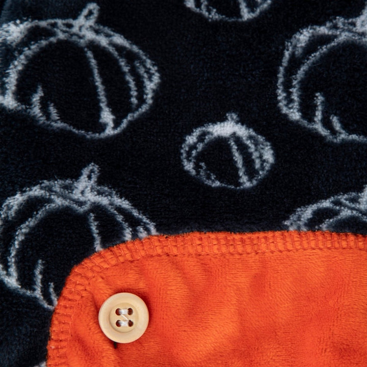 Zegsy pumpkin halloween plush pet pajamas - UTLTY