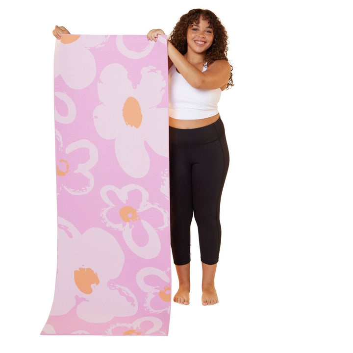 Zegsy series-8 fitness™ 6mm printed yoga mat 68in x 24in - UTLTY