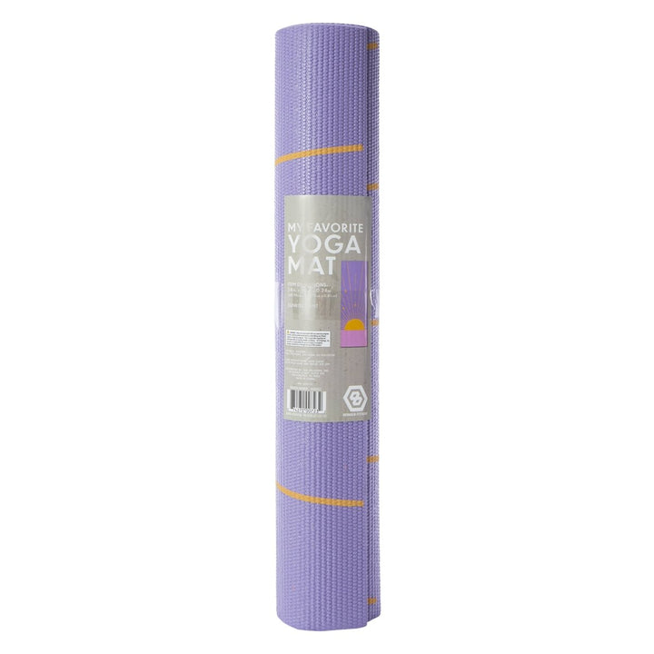 Zegsy series-8 fitness™ 6mm printed yoga mat 68in x 24in - UTLTY
