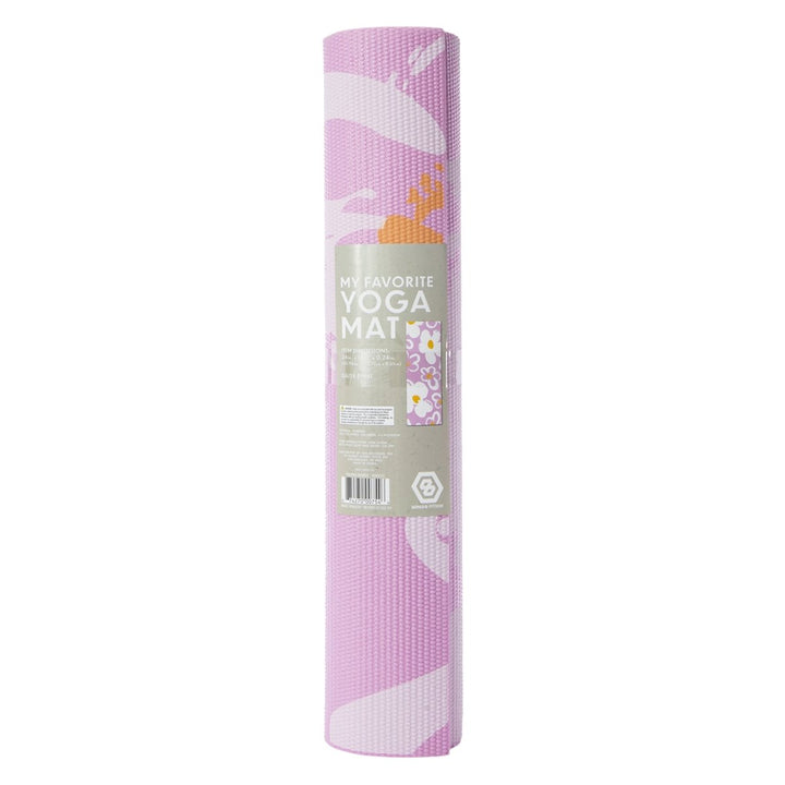 Zegsy series-8 fitness™ 6mm printed yoga mat 68in x 24in - UTLTY