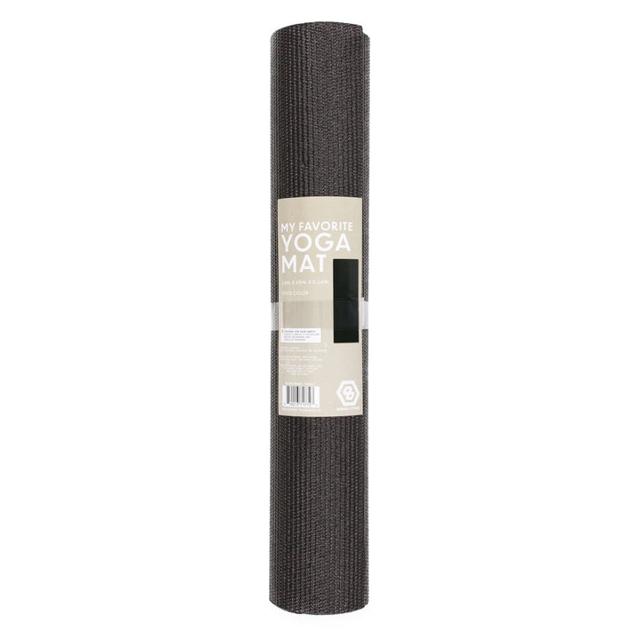 Zegsy series-8 fitness™ 6mm thick yoga mat 24in x 68in - black - UTLTY