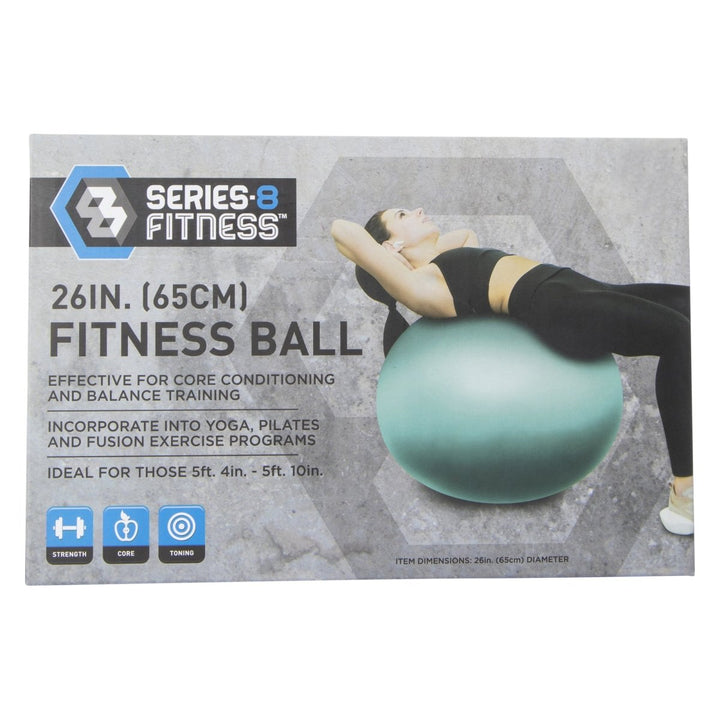 Zegsy series-8 fitness™ fitness ball 26in - UTLTY