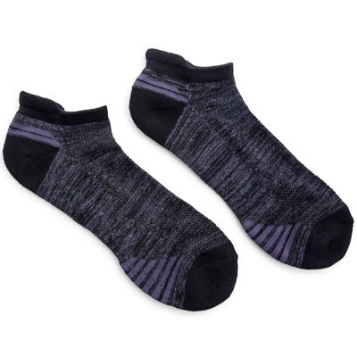 Zegsy series-8 fitness™ guys black & gray performance low-cut socks 5-pack - UTLTY