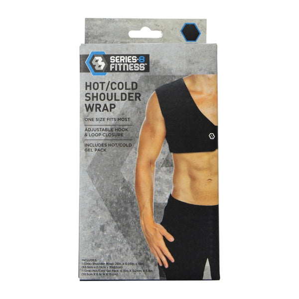 Zegsy series-8 fitness™ hot/cold shoulder wrap - UTLTY