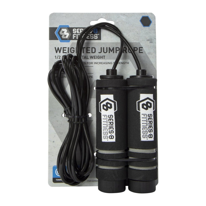 Zegsy series-8 fitness™ weighted jump rope 9ft - UTLTY