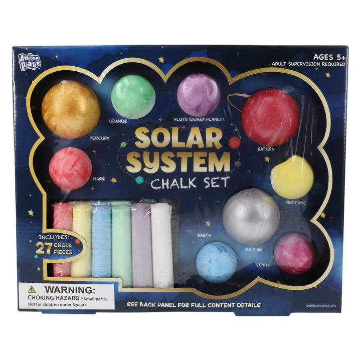 Zegsy solar system chalk set 27-piece - UTLTY