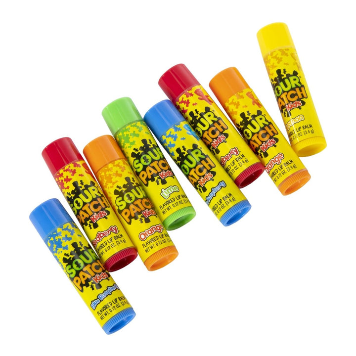 Zegsy sour patch kids® flavored lip balm 8-pack - UTLTY