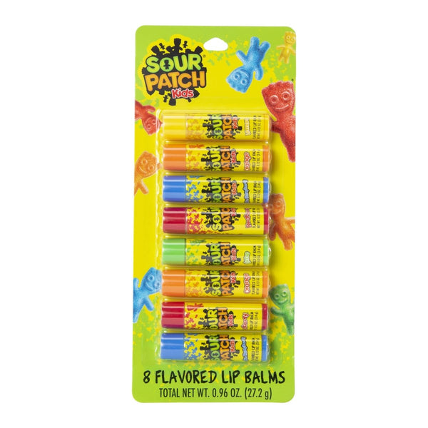 Zegsy sour patch kids® flavored lip balm 8-pack - UTLTY