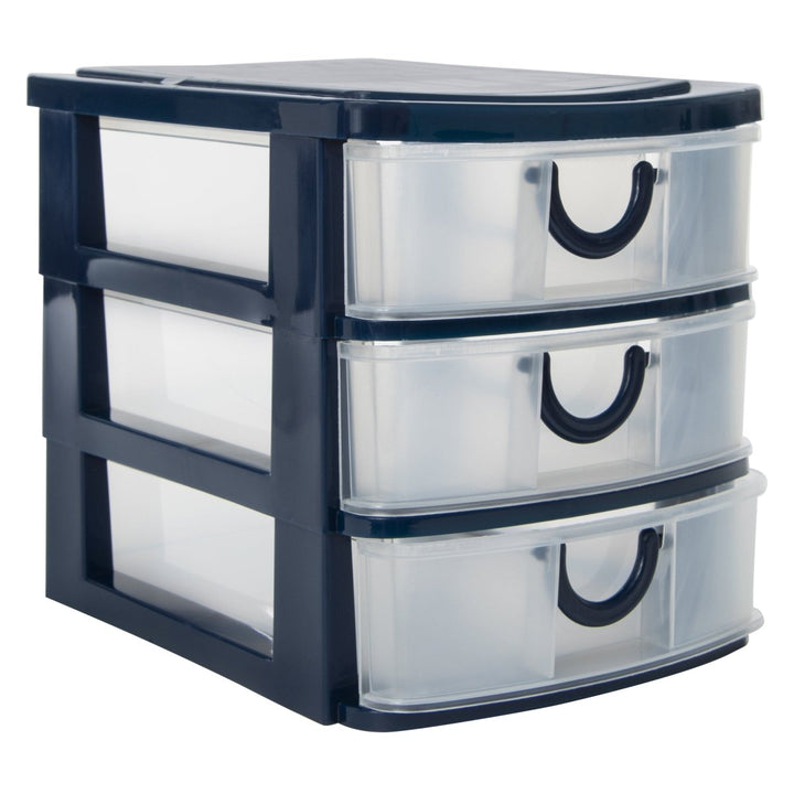 Zegsy stackable 3-drawer mini organizer 7.5in - UTLTY