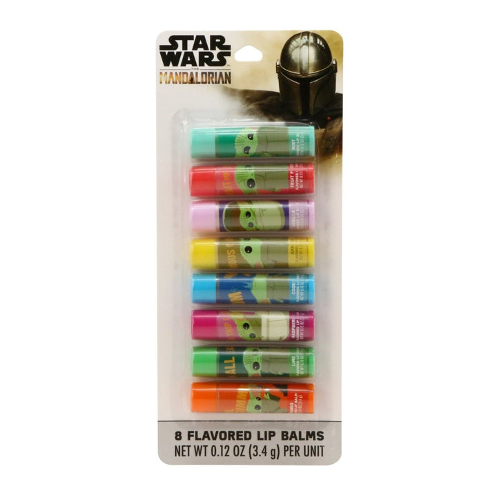 Zegsy star wars the mandalorian™ lip balms 8-pack - UTLTY